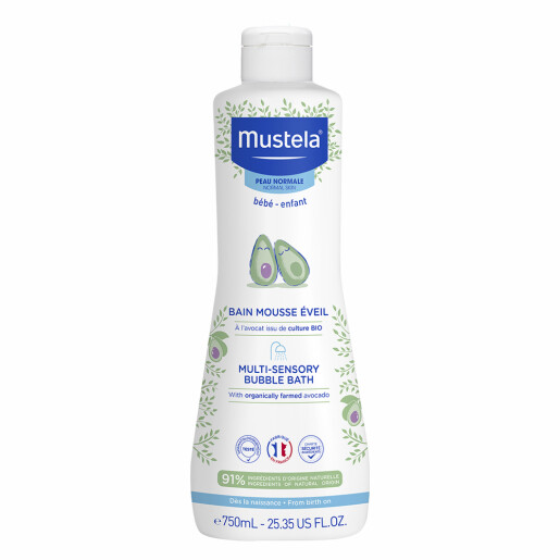 Spuma pt. baie energizanta 750 ml, Mustela