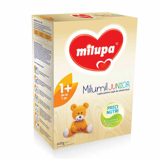Milumil Junior 1+ lapte praf de crestere 600g