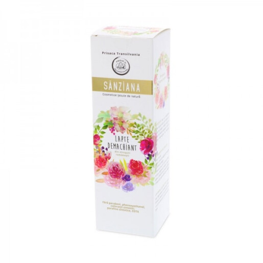 Lapte demachiant Sanziana 200ml, Prisaca Transilvania