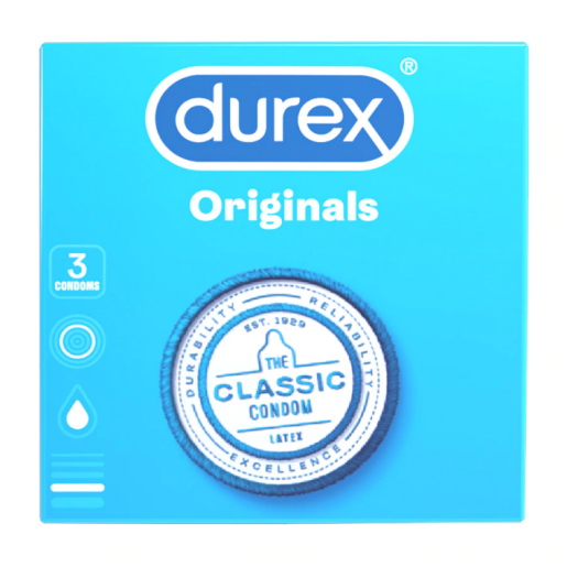 Prezervative Durex Classic, 3 buc