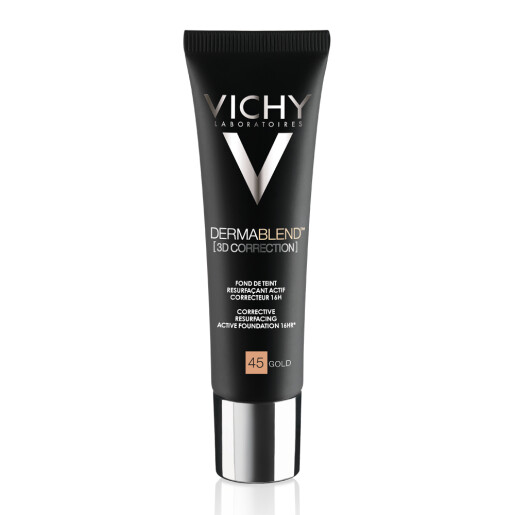 Dermablend, 3D Fond de ten corector imperfectiuni in relief nuanta 45, 30 ml VICHY 