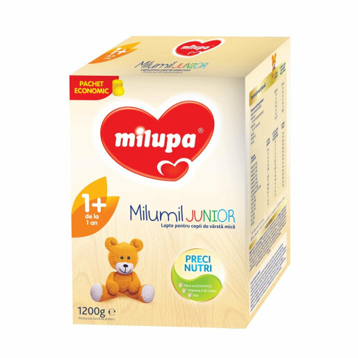 Milumil Junior 1+ lapte praf de crestere 1200g