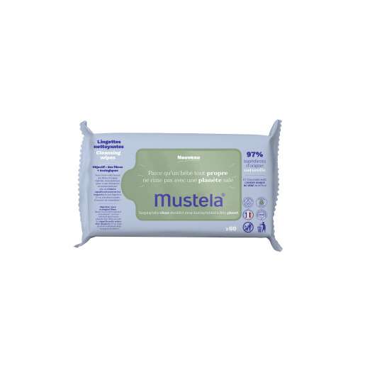 Servetele curatatoare 60 bucati, Mustela