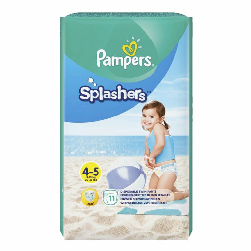 Scutece Pampers Splash 4 (pentru apa) 11 buc