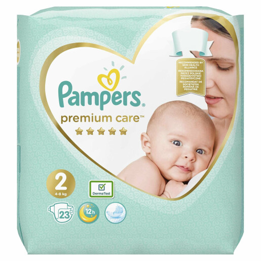 Scutece Pampers Premium Care 2 Mini Small Pack 23 buc