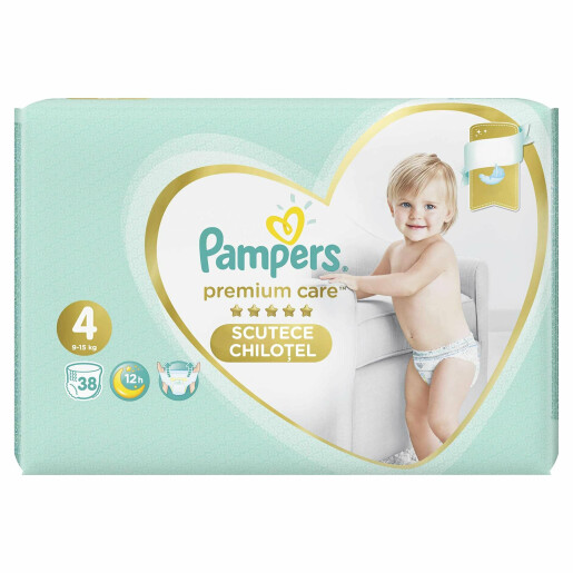 Scutece Pampers Premium Care Pants 4 Value Pack 38 buc