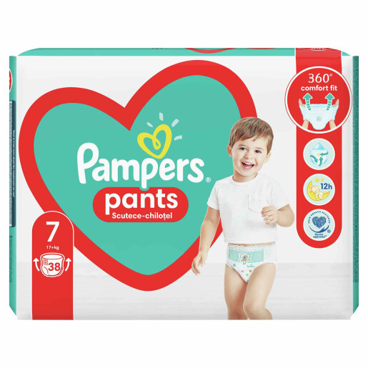 Scutece Pampers Active Baby Pants 7, 38 bucati