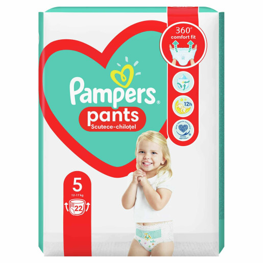 Scutece Pampers Active Baby Pants 5 Carry Pack 22 buc