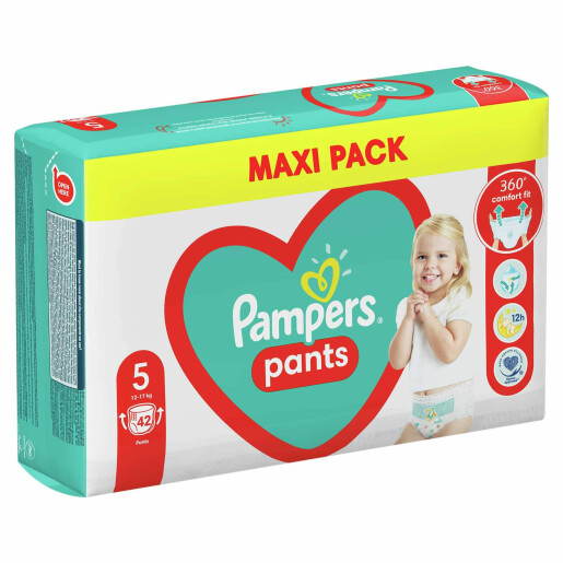 Scutece Pampers Active Baby Pants 5 Value Pack 42 buc