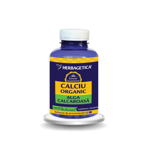 Calciu-Organic-cu-alga-calcaroasa-120-cps,-Herbagetica