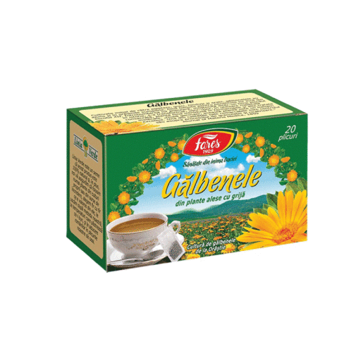 Ceai-Flori-de-Galbenele,-D113,-20-g,-Fares