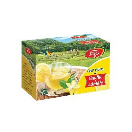 Ceai verde cu lamaie si vanilie