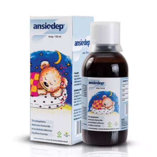 Ansiodep, Sirop pentru copii, 150 ml, Dr. Phyto