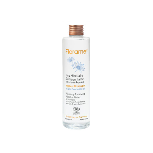 Apa micelara demachianta fata si ochi BIO 200ml, FLORAME