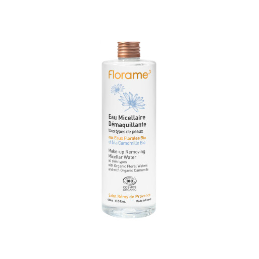 Apa micelara demachianta fata si ochi BIO 400ml, FLORAME