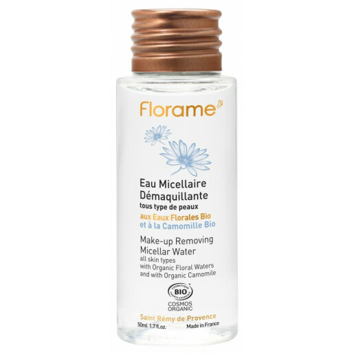 Apa micelara demachianta fata si ochi BIO 50ml, FLORAME
