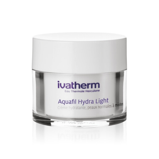 Aquafil Hydra Light Crema Hidratanta fata, 50 ml, Ivatherm