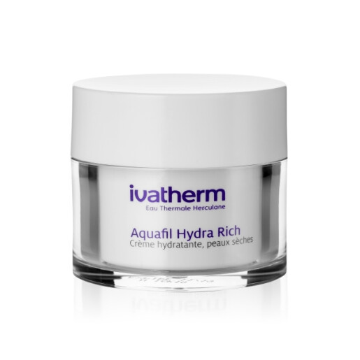 Aquafil Hydra Rich Crema Hidratanta fata, 50 ml, Ivatherm