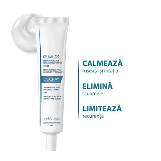 DUCRAY KELUAL DS CREMA CALMANTA, 40ML
