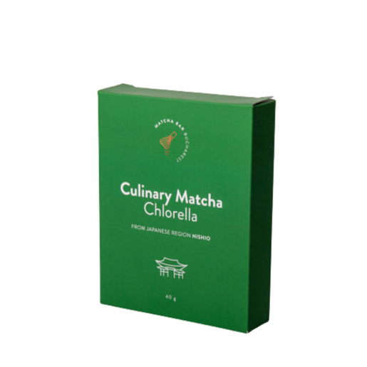 Ceai Matcha Culinar 40g – CHLORELLA, MtachaBar