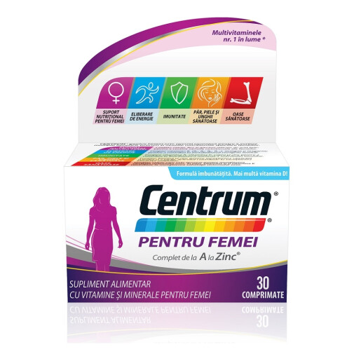 Centrum pentru femei complet de la A-Z,comptimate,Gsk