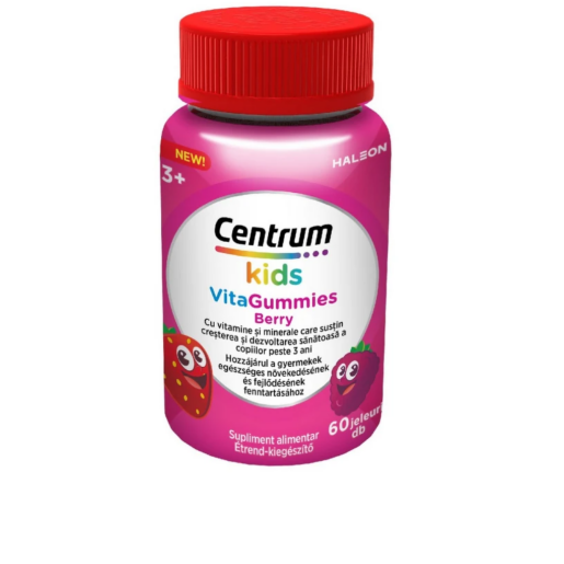 CENTRUM KIDS VITAGUMMIES BERRY 60 JELEUR, Haleon