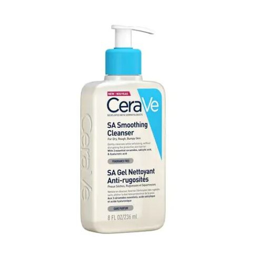 CeraVe SA Gel de curatare pt.piele uscata, aspra, cu rugozitati 236ml