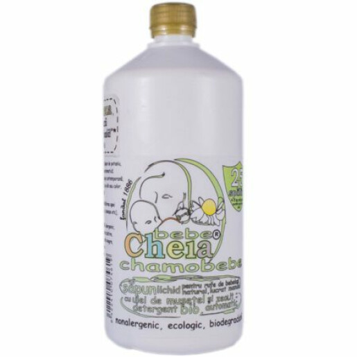 Sapun lichid pentru rufe, Chamobebe, 25 spalari ( detergent bio automatic) ,Cheia