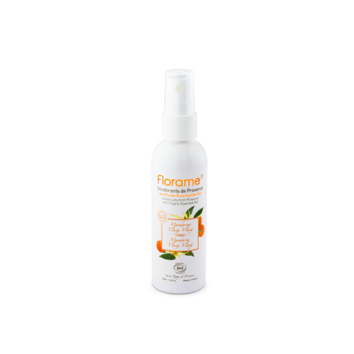 Deodorant spray portocala-mandarina BIO 100ml, FLORAME