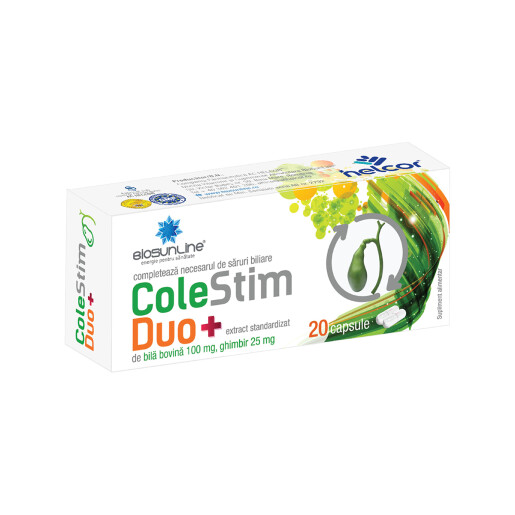 ColeStim Duo Plus, 20 capsule, BioSunLine