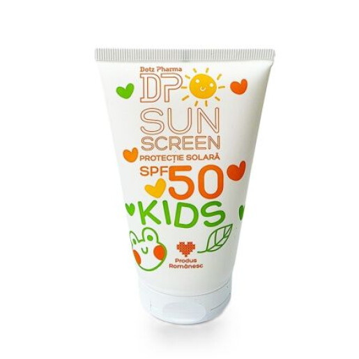 Crema pentru copii cu protectie solara SPF 50, 100 ml, Dotz Pharma