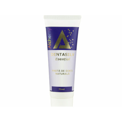 Pastă de dinți multiplu efect, DentaSilv Esential, Pure Alchemy
