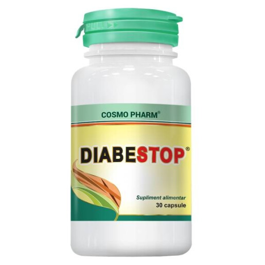 Diabestop, 30 tablete, Cosmopharm