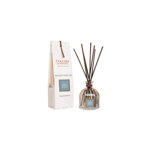 Difuzor buchet parfumat Brad argintiu100ml, COLLINES DE PROVENCE