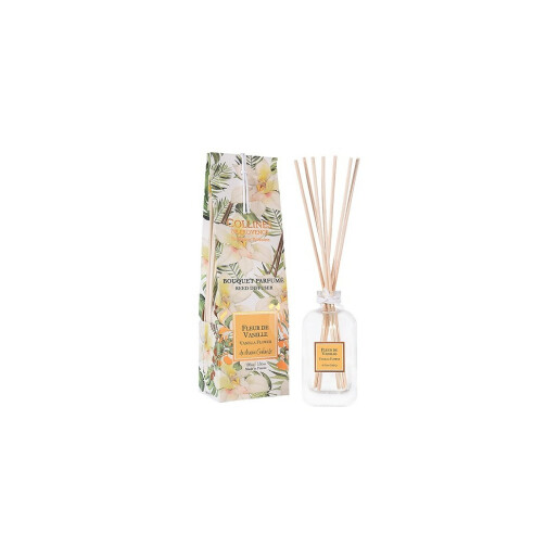 Difuzor buchet parfumat Floare de vanilie 100ml, COLLINES DE PROVENCE