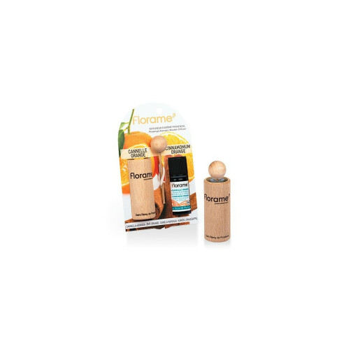 Difuzor Provencal + Ulei esential scortisoara-portocala BIO 10ml, FLORAME