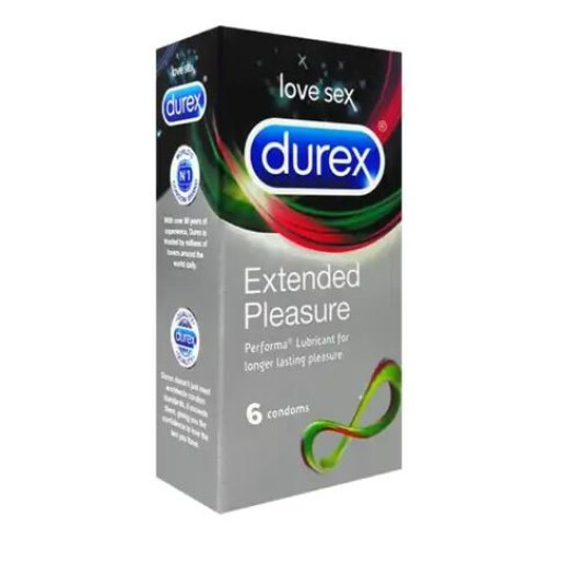 Durex extended pleasure, 6 buc