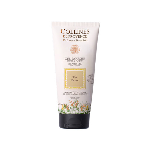 Gel dus Ceai alb 200ml, COLLINES DE PROVENCE