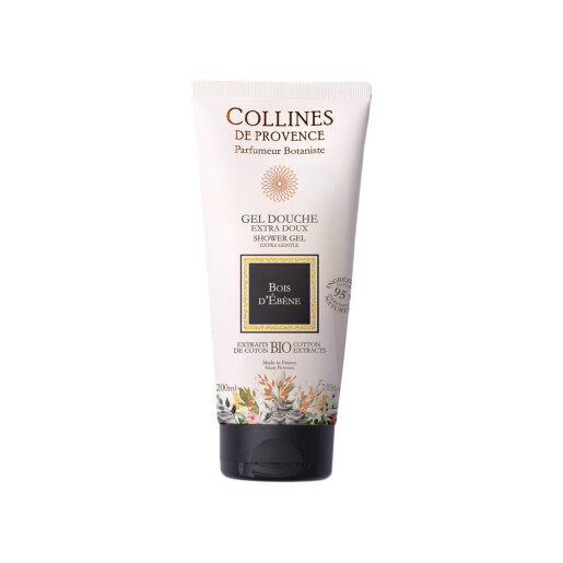 Gel dus Lemn de abanos 200ml, COLLINES DE PROVENCE