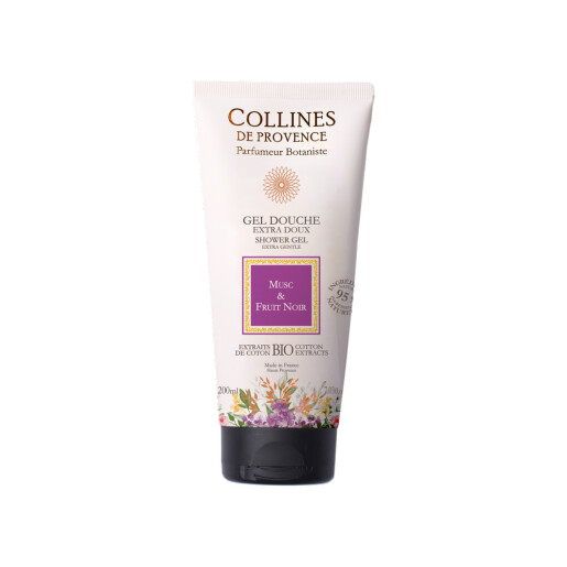 Gel dus Mosc si fructe negre 200ml, COLLINES DE PROVENCE