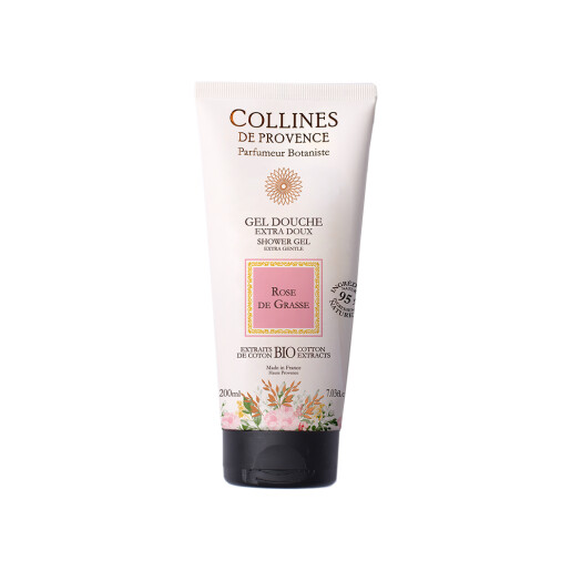 Gel dus Rose de Grasse 200ml, COLLINES DE PROVENCE