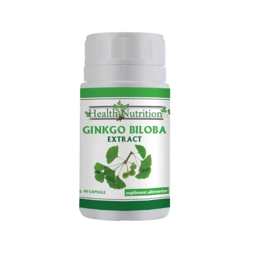 Ginkgo Biloba Extract 60 tablete, Health Nutrition