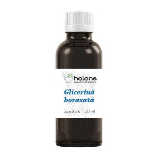 Glicerina boraxata 10%,10 ml, Helena