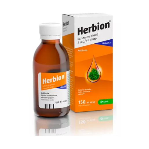  Herbion lichen de piatra, 6 mg/ml, 150 ml, Krka