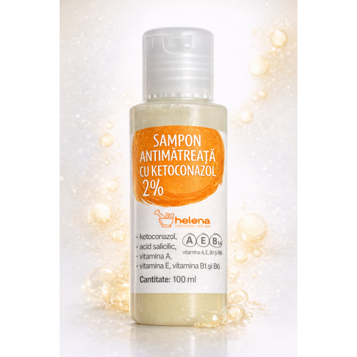 Sampon antimatreata cu Ketoconazol 2%, Helena