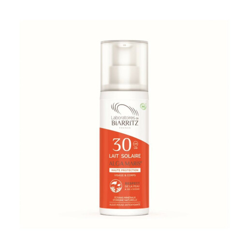 Lapte solar fata-corp SPF30 BIO 100ml, LABORATOIRES DE BIARRITZ