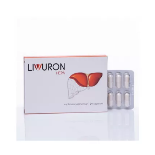 Livuron Hepa, 24 capsule, NaturPharma 
