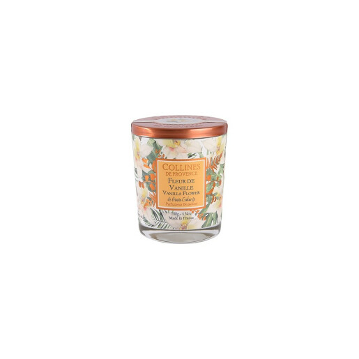 Lumanare parfumata Floare de vanilie 180g, COLLINES DE PROVENCE