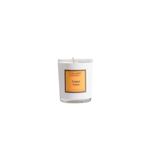 Lumanare parfumata naturala Ambra 75g, COLLINES DE PROVENCE
