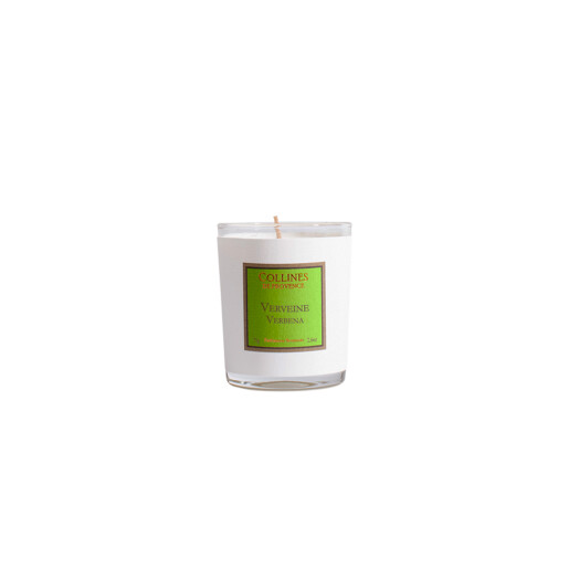 Lumanare parfumata naturala Verbina 75g, COLLINES DE PROVENCE